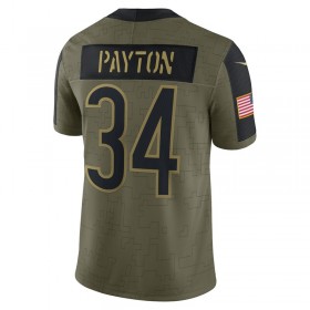 Maillot Chicago Bears Walter Payton 34 Nike 2021 Salute to Service - Homme